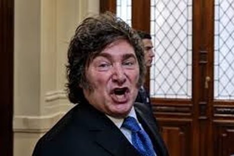 el presidente milei, con imagen negativa del 60 % en posadas el presidente milei, con imagen negativa del 60 % en posadas