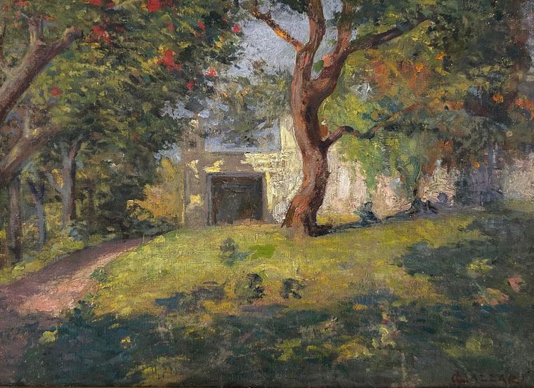 Parque Lezama año 1914