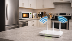 La interferencia suele aparecer en redes de 2,4 GHz, una de las más usadas. La interferencia suele aparecer en redes de 2,4 GHz, una de las más usadas.