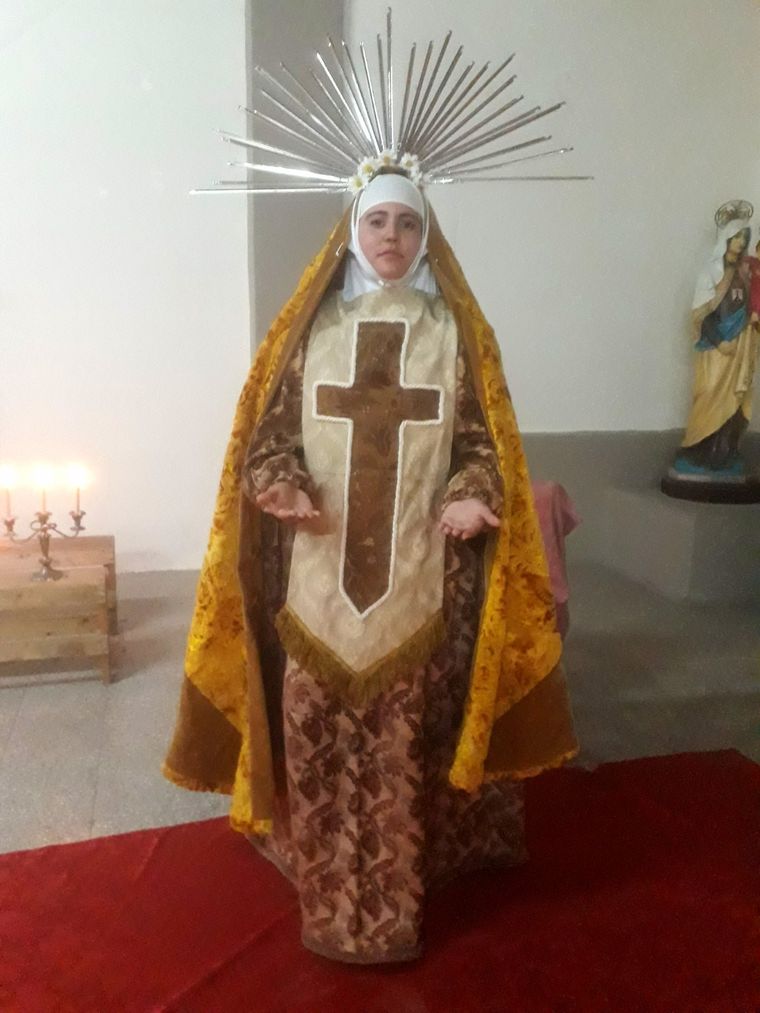 Para vestir santos, Iglesia antigua de Tunuyán, año 2021. Para vestir santos, Iglesia antigua de Tunuyán, año 2021.