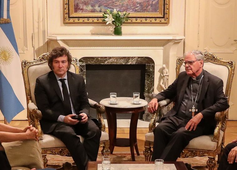 Oscar Ojea será el encargado de liderar la misa del miércoles Foto: Casa Rosada