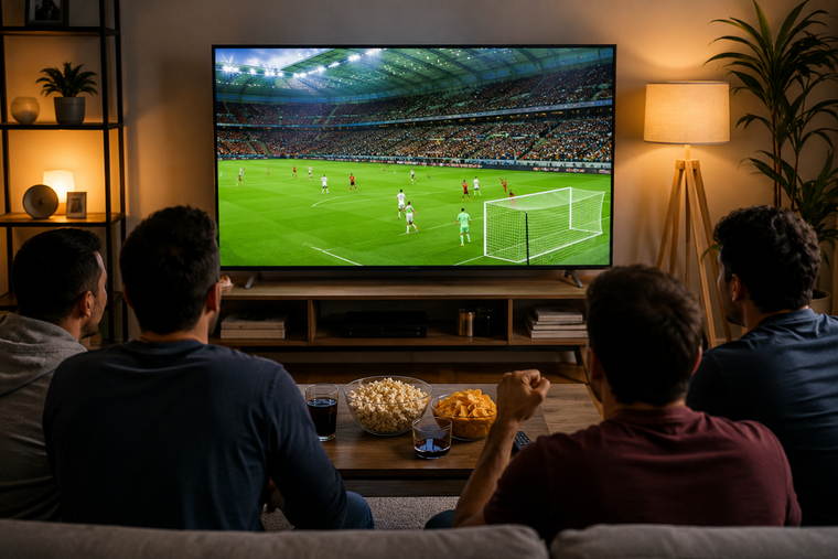 La pantalla 4K Ultra HD de este Smart TV mejora detalles deportivos del Mundial 2026. La pantalla 4K Ultra HD de este Smart TV mejora detalles deportivos del Mundial 2026.