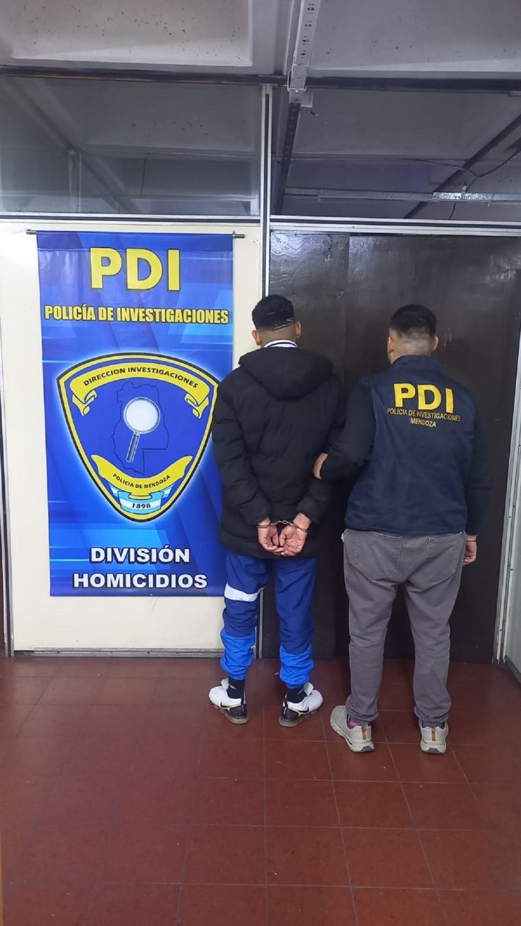 El detenido Foto: Gobierno de Mendoza