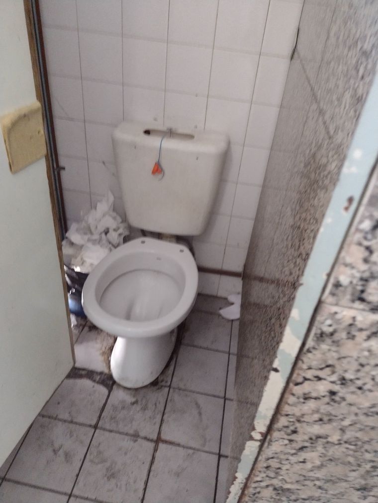 El triste estado de la Aduana argentina en el regreso desde Chile.