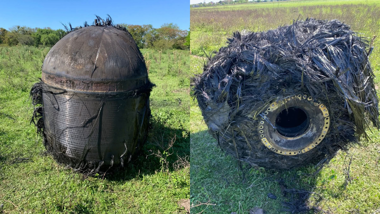 Los habitantes de Puerto Tirol, Chaco, aseguaron haber visto cómo caída un objeto metálico en la zona del ex Campo Rossi.