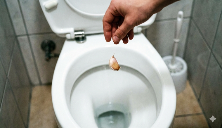 El ajo en el inodoro: un truco que no conocíamos.&nbsp;
