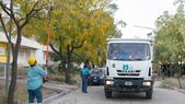 Cuadrillas municipales trabajan en arbolado, plazas y limpieza de barrios.