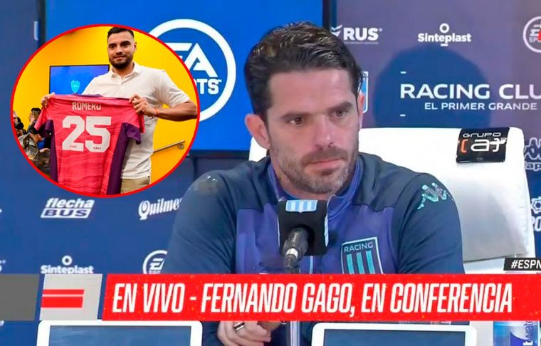 Gago se refirió al caso de Chiquito Romero.