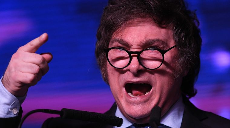 Tras la cifra que público el Indec, Javier Milei cuestionó la política económica del Gobierno Foto: Télam