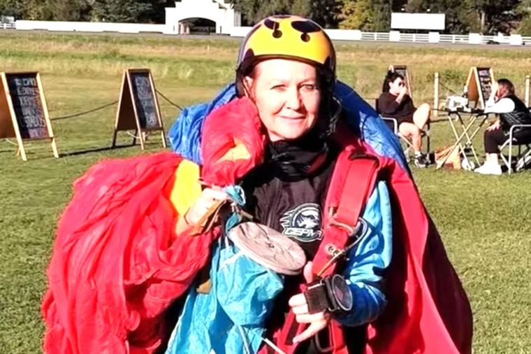 Rosana Mabel Back tenía experiencia en paracaidismo.&nbsp;