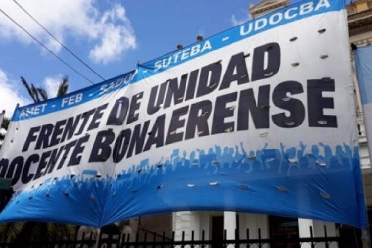 Frente Gremial de Unidad Docente Bonaerense Foto: F.E.B (Federacion de Educadores Bonaerenses)