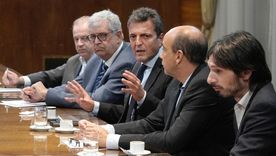 Sergio Massa junto a Gabriel Rubinstein Sergio Massa junto a Gabriel Rubinstein