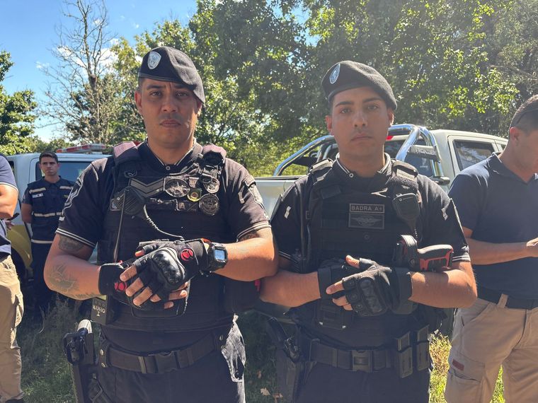 Franco Cabrera y Lucas Badra. Franco Cabrera y Lucas Badra.