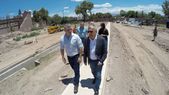 El gobernador Alfredo Cornejo, junto al intendente Diego Costarelli. El gobernador Alfredo Cornejo, junto al intendente Diego Costarelli.