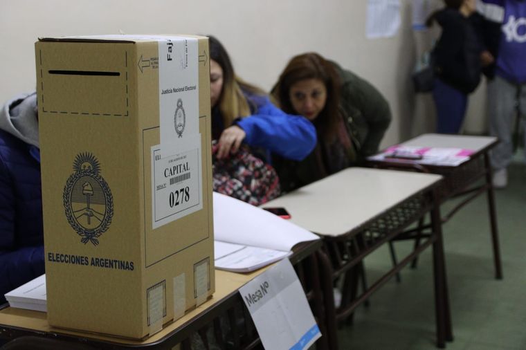 El 22 de octubre se llevarán adelante las elecciones generales Foto: Santiago Tagua /MDZ