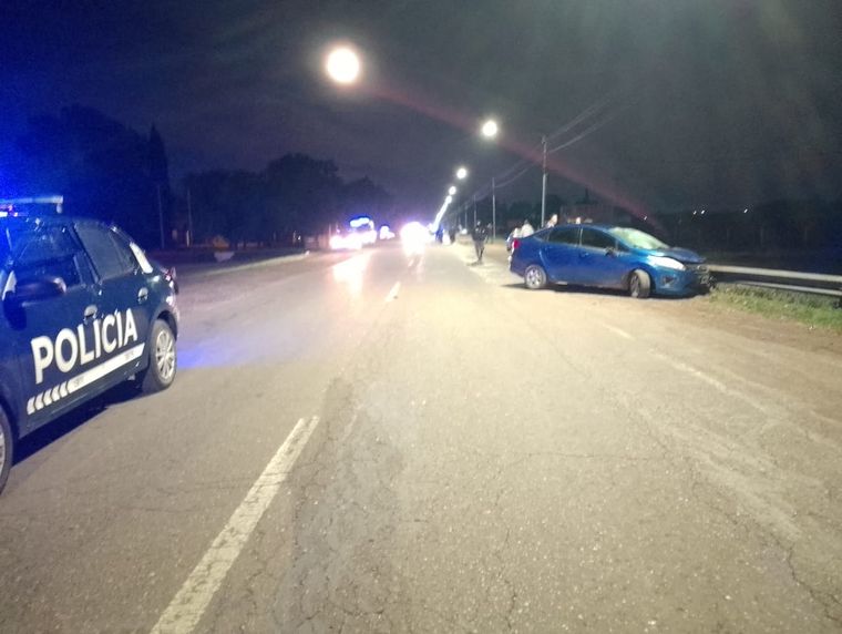 Una pareja fue atropellada en General Alvear, un muchacho murió y una chica está grave Foto: Ministerio de Seguridad