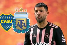 El Kun Agüero llamó a un ex Boca y Selección argentina. Foto: Archivo