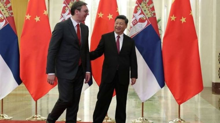 El presidente serbio Alexandar Vucic ha expresado su agradecimiento al gobierno chino por su apoyo durante la pandemia del covid-19 Foto: BBC Mundo