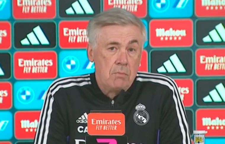 Carlo Ancelotti El técnico del Real Madrid hizo una tajante afirmación sobre su equipo.