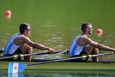 Ignacio Pacheco y Joel Romero en acción. Foto: @DeportesAR