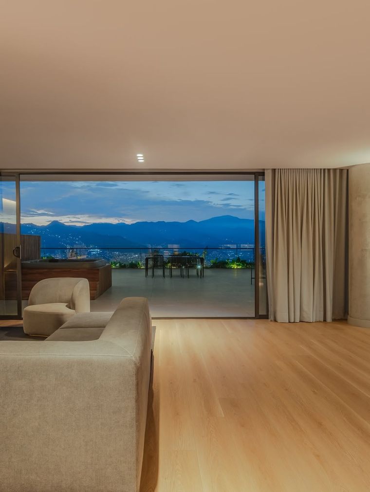 El penthouse de Messi cuenta con terraza privada y zonas de conexión para sus guardaespaldas. El penthouse de Messi cuenta con terraza privada y zonas de conexión para sus guardaespaldas.