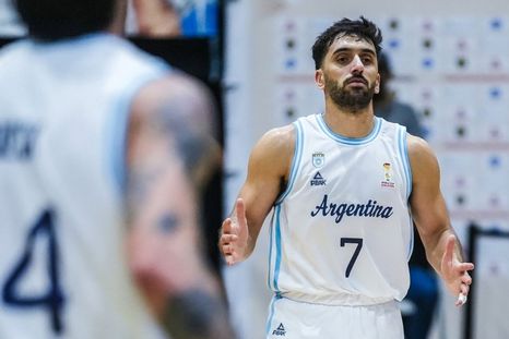 Facundo Campazzo, figura del Seleccionado argentino.&nbsp;