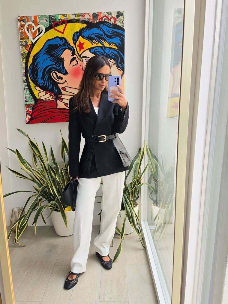 Bailarinas caladas: el detalle que elevó el look. Bailarinas caladas: el detalle que elevó el look.