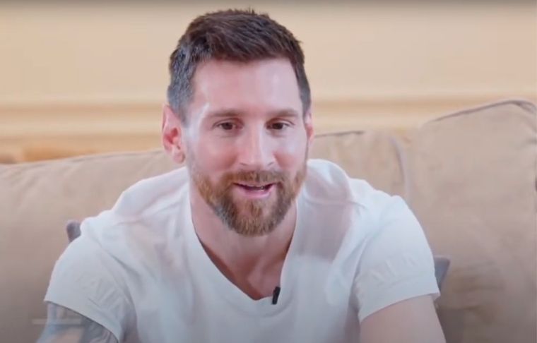 Lionel Messi Leo y una divertida revelación sobre Agüero y el grupo de WhatsApp de la Selección argentina.
