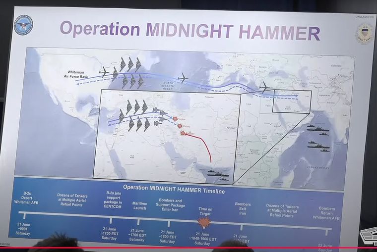 bombardeos estados unidos iran