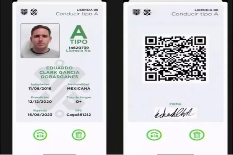 La licencia de conducir digital. La licencia de conducir digital.