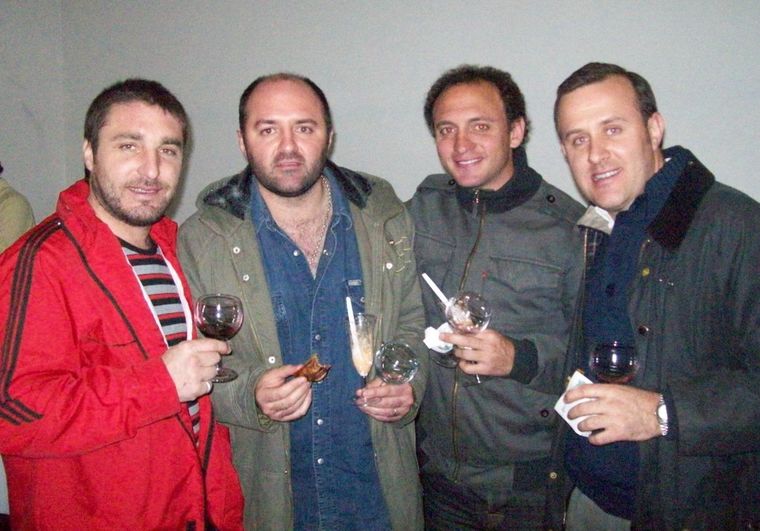 Alejandro, Mario, Rodrigo y Guillermo con la mejor onda para colaborar.