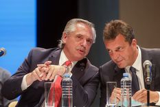 Sergio Massa fue invitado por Alberto Fernández a viajar esta noche a Los Ángeles donde a la cumbre de presidentes que organiza Joe Biden. Foto: Télam