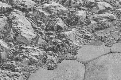 MDZol | La sonda New Horizons obtuvo las imágenes más precisas de la superficie de Plutón que ahora son analizadas en la NASA. Foto: NASAA