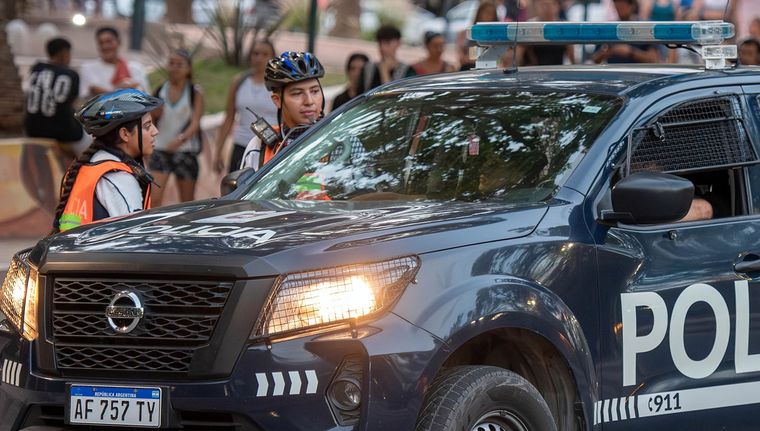 La Policía logró la aprehensión del delincuente. Foto: Santiago Tagua/MDZ