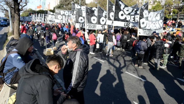 Las insólitas respuestas sobre los motivos para ir a los piquetes Foto: Vox Populi