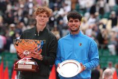 Carlos Alcaraz se deshizo en elogios hacia Jannik Sinner tras perder la final de Montecarlo.