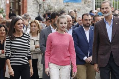 MDZol | Leonor, Felipe y Letizia Foto: Instagram: (@casarealdeespaña)