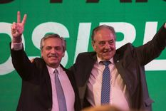 Alberto Fernández y Carlos Heller, quien presentará el proyecto para el impuesto a las grandes riquezas