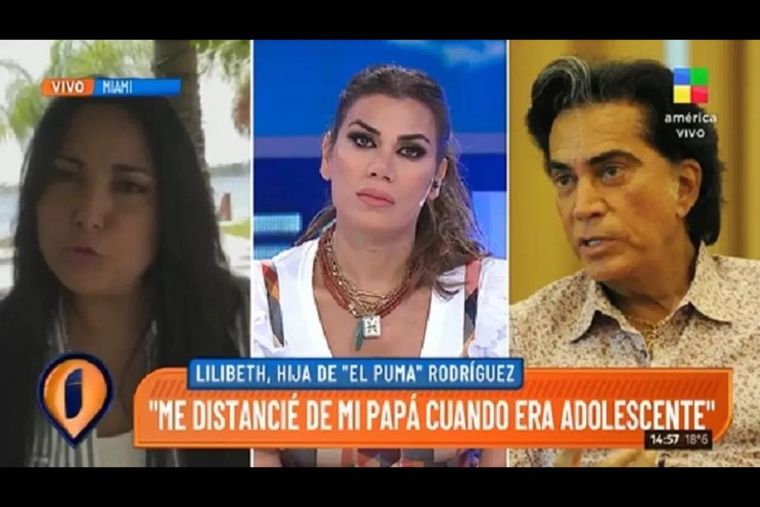 Lilibeth Morillo en Intrusos José Luis Rodríguez, Lilibeth Morillo, El Puma Foto: YouTube