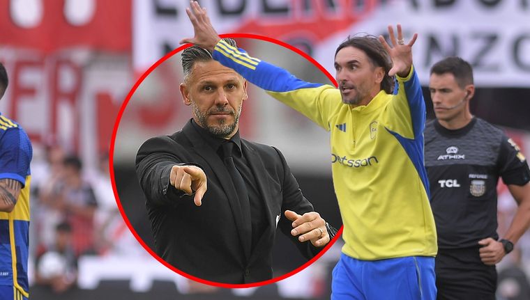 El DT del Xeneize dirigió su primer Superclásico.