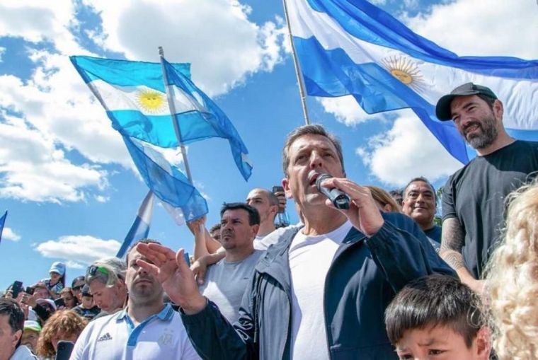 Sergio Massa difundió un nuevo spot de campaña Foto: Noticias Argentinas