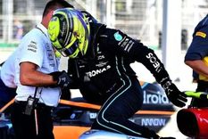 Hamilton acusó graves problemas en su espalda por el porpoising y enciende las alarmas en la Fórmula 1.