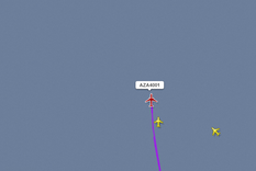 segui el avion de francisco en vivo