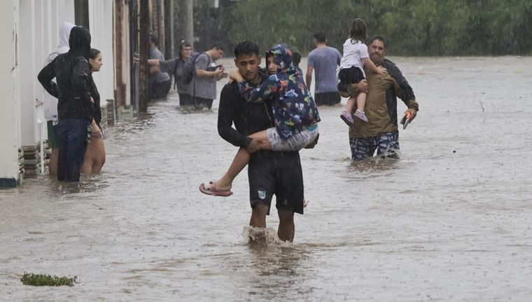 El pasado 7 de marzo, la ciudad del sur bonaerense se vio afectada por un temporal que provocó inundaciones Foto: EFE