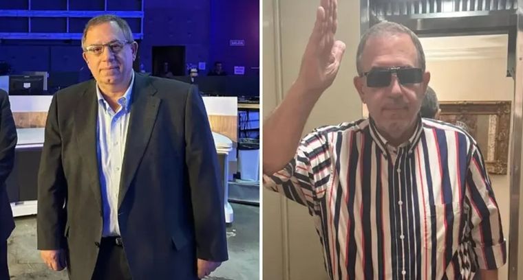 El antes y después de Carlos Maslatón. El antes y después de Carlos Maslatón.