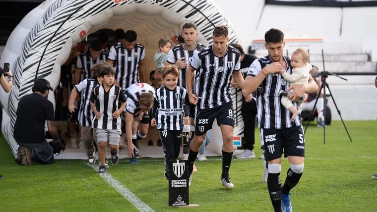 Nacho Antonio y Matías Muñoz, el equilibrio del Lobo. Foto: Prensa Gimnasia y Esgrima de Mendoza