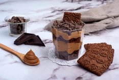 Chocotorta en vaso, la forma exprés de disfrutar el postre más querido. Foto: El Gourmet