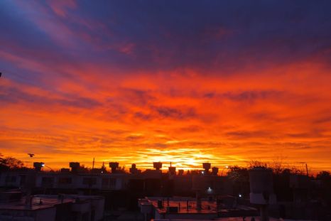 Foto enviada por un oyente de MDZ Radio. Foto enviada por un oyente de MDZ Radio.