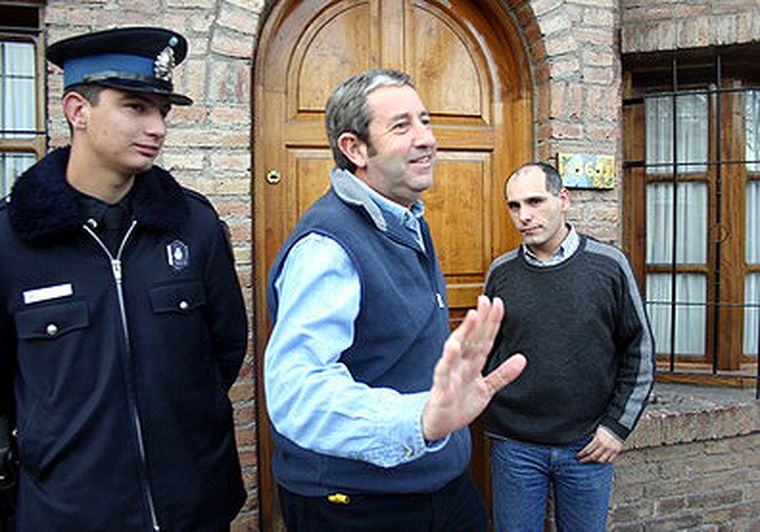 Cobos recibe a la prensa luego de su retiro a la montaña mendocina. Foto: Gerardo Gómez / MDZ