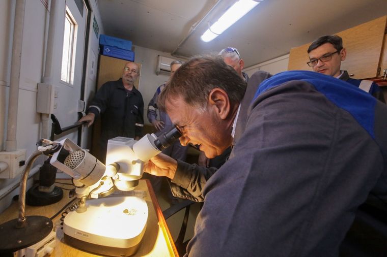 Rodolfo Suarez de recorrida en el departamento de Malargüe. Foto: Mendoza Gobierno.